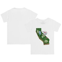 Toddler 2023 U.S. Open Tiny Turnip White California State T-Shirt