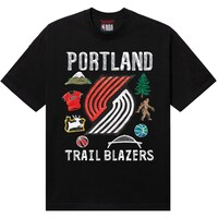 Unisex NBA x MARKET  Black Portland Trail Blazers Claymation T-Shirt