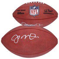 Joe Montana San Francisco 49ers Autographed Duke Full Color Football