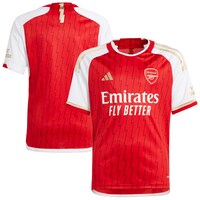 Youth adidas  Red Arsenal 2023/24 Home Replica Jersey