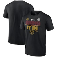 Men's Fanatics Branded  Black Denver Nuggets 2023 NBA Finals Champions Hometown Originals Technical T-Shirt
