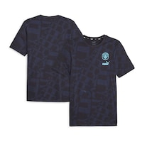 Men's Puma  Navy Manchester City FtblCore Allover Print T-Shirt