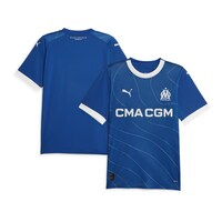 Men's Puma Blue Olympique Marseille 2023/24 Away Replica Jersey