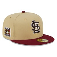 Men's New Era Vegas Gold/Cardinal St. Louis Cardinals 59FIFTY Fitted Hat