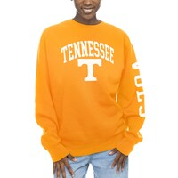 Women's ZooZatz Tennessee Orange Tennessee Volunteers Fleece Crewneck Pullover Sweatshirt