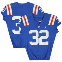 Florida Gators Team-Issued #32 Blue Throwback Jersey from the 2020-21 NCAA Football Seasons