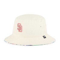 Women's '47 Natural San Diego Padres Pollinator Bucket Hat