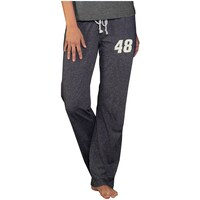 Women's Concepts Sport  Charcoal Alex Bowman Quest Knit Pants
