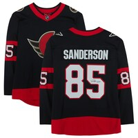 Jake Sanderson Ottawa Senators Autographed Black Fanatics Breakaway Jersey