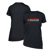 Women's Levelwear  Black Baltimore Orioles Birch Chase T-Shirt