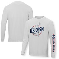 Men's 2024 U.S. Open  White Ahead Putter Boy Silverton Long Sleeve T-Shirt