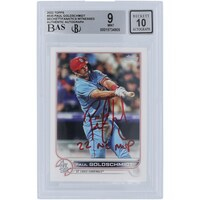 Paul Goldschmidt St. Louis Cardinals Autographed 2022 Topps Series 2 #535 Beckett Fanatics Witnessed Authenticated 9/10 Card with "22 NL MVP" Inscription