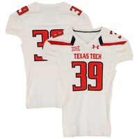 Texas Tech Red Raiders Team-Issued #39 White Jersey from the 2013 NCAA Football Season
