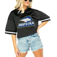 Women's Gameday Couture  Black Hofstra University Pride Game Face Fashion Jersey