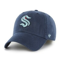 Men's '47 Navy Seattle Kraken Classic Franchise Fitted Hat