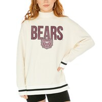 Women's Gameday Couture  White Missouri State University Bears Mock Neck Force Pullover Sweatshirt
