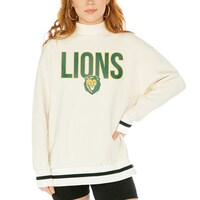 Women's Gameday Couture  White Southeastern Louisiana Lions Mock Neck Force Pullover Sweatshirt