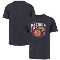 Men's '47 Masataka Yoshida Navy Boston Red Sox HR Celebration T-Shirt
