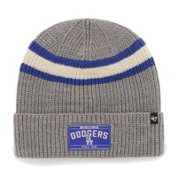Men's '47 Graphite Los Angeles Dodgers Penobscot Cuffed Knit Hat