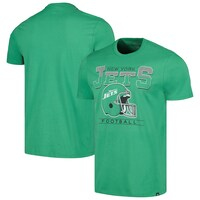 Men's '47 Green New York Jets Time Lock Franklin T-Shirt