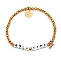 Little Words Project Alabama Crimson Tide 14k Waterproof Gold Bracelet