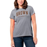 Women's League Collegiate Wear  Heather Gray Brown Bears Intramural Classic Tri-Blend T-Shirt