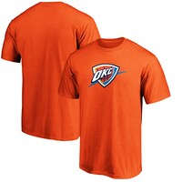 Men's Fanatics Branded Orange Oklahoma City Thunder Primary Logo T-Shirt