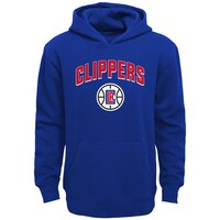 Youth Royal LA Clippers Stadium Classic Pullover Hoodie