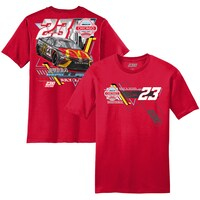 Men's 23XI Racing  Red Bubba Wallace 2023 Grant Park 220 T-Shirt