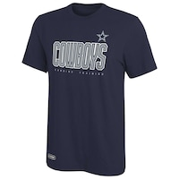 Men's Navy Dallas Cowboys Combine Authentic Prime Time T-Shirt