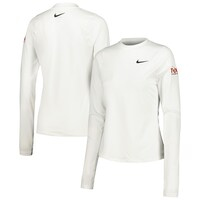 Women's Nike White TOUR Championship UV Victory Printed Performance Long Sleeve Top