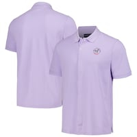Men's 2023 U.S. Adaptive Open MagnaReady Purple Solid Pique Polo with Magnetic Closures