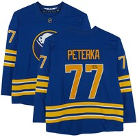 JJ Peterka Buffalo Sabres Autographed Blue Fanatics Breakaway Jersey