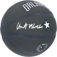 Anthony Black Orlando Magic Autographed Black Wilson City Edition Collectors Basketball