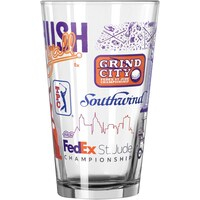 FedEx St. Jude Championship 16oz. Scatter Pint Glass