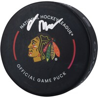 Oliver Moore Chicago Blackhawks Autographed Official Game Puck