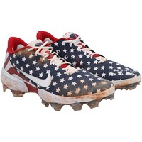 Paul Goldschmidt St. Louis Cardinals Autographed Game-Used White USA Nike Cleats vs. Atlanta Braves on July 4, 2022 with Multiple Inscriptions