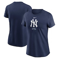 Women's Nike  Navy New York Yankees Local Nickname Lockup T-Shirt