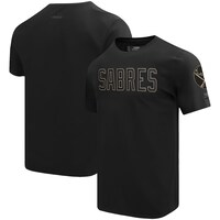 Men's Pro Standard Black Buffalo Sabres Wordmark T-Shirt