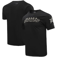 Men's Pro Standard Black Dallas Stars Wordmark T-Shirt
