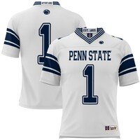 Men's GameDay Greats #1 White Penn State Nittany Lions Football Jersey