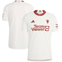 Men's adidas  White Manchester United 2023/24 Third Replica Jersey