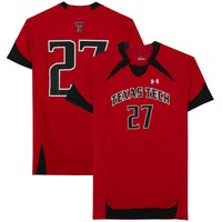 Texas Tech Red Raiders Team-Issued #27 Red Jersey from the Athletics Program