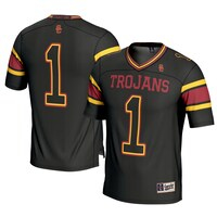 Men's GameDay Greats #1 Black USC Trojans Football Jersey