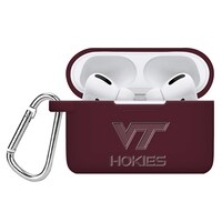 Virginia Tech Hokies Debossed Silicone Airpods Pro Case Cover