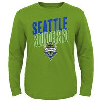 Youth Green Seattle Sounders FC Showtime Long Sleeve T-Shirt