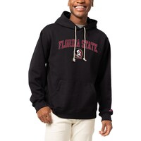 Men's League Collegiate Wear  Black Florida State Seminoles  Essential Fleece Pullover Hoodie