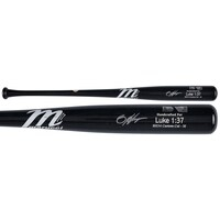Bryce Harper Philadelphia Phillies Autographed Player-Issued Black Marucci Bat from the 2019 MLB Season