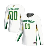 Youth GameDay Greats  White Oregon Ducks NIL Lightweight Volleyball Jersey