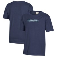 Youth  Heather Navy Gettysburg Bullets Logo Comfort Colors T-Shirt